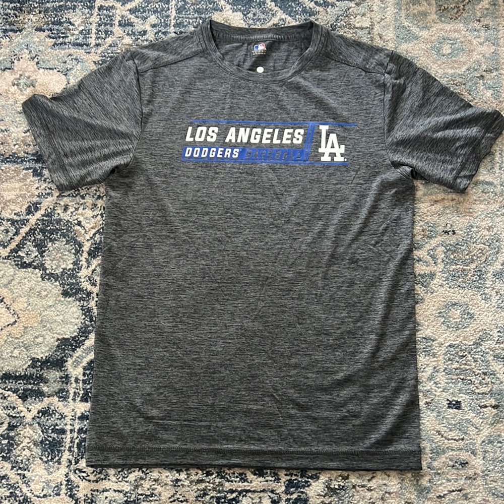 Men’s Dodgers Tshirt | Small, Grey